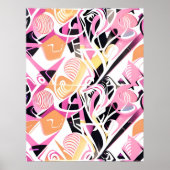 Candied Moment of a Memphis Design Poster (Voorkant)