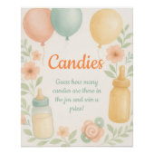 Candies Guessing Game Poster (Voorkant)
