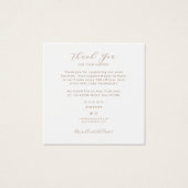 Candle Care Kaart dank u kaart instructie Kaart (Voorkant)