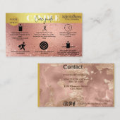 Candle Care Visitekaartje (Voorkant / Achterkant)