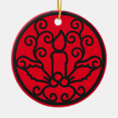 Candle Christmas Tree Ornament (Voorkant)