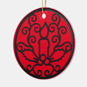 Candle Christmas Tree Ornament (Links)