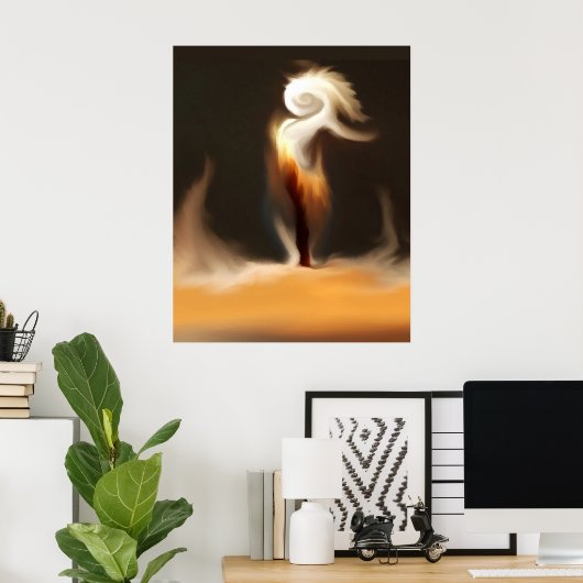 Candle Dancer Poster (Thuiskantoor)