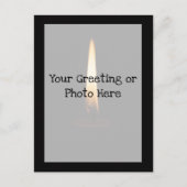 Candle Flame 2 Briefkaart (Voorkant)