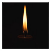 Candle Flame 2 Foto Afdruk (Voorkant)