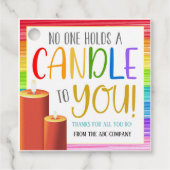 Candle Gift Label (Voorkant)