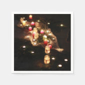 Candle Glow Event Servet – Aanpasbaar (Voorkant)