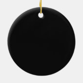 Candle Glow Keramisch Ornament – (Achterkant)