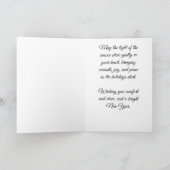 Candle & Holly – Season’s Greetings Kaart (Binnen)