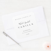 Candle Jar Label Minimal Business Branding Sticker (Envelop)