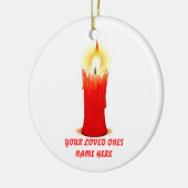 CANDLE, KERAMISCH ORNAMENT (Links)