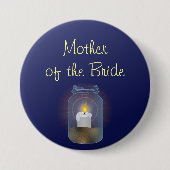 Candle Mason Jar Button (Voorkant)