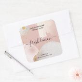 Candle modern abstract product label potje label (Envelop)