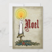 Candle Noel Kaart (Voorkant)