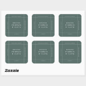 Candle Product Label Sticker Handgemaakt Business  (Vel)