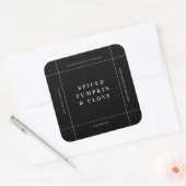 Candle Product Label Sticker Handgemaakt Business  (Envelop)