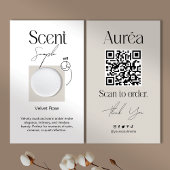 Candle Scent Sample QR Visitekaartje