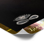 Candle & Sigil met een citaat van Linandara Poster (Hoek)