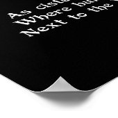 Candle Silhouettes Poster (Hoek)