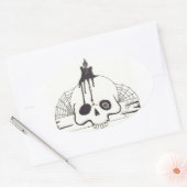 Candle Skull Sticker (Envelop)
