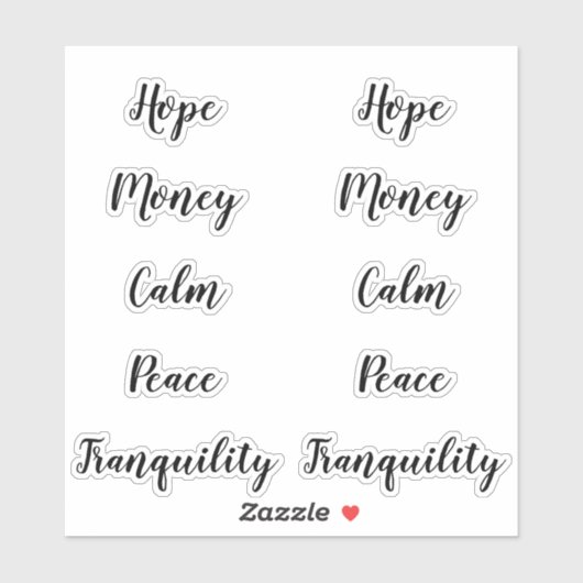 Candle Spell Script-labels wissen Sticker (Vel)