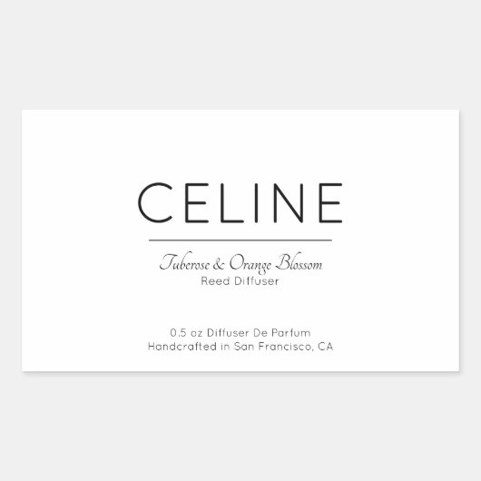 Candle Sticker Cadeau Celine Candle Cadeau Sticker (Voorkant)