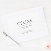 Candle Sticker Cadeau Celine Kaars Cadeau Sticker (Envelop)