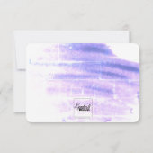 Candle Surprise Shhh... BLAUW HET NIET! Geboorteda Kaart (Achterkant)