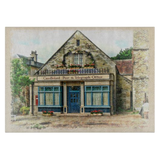 Candleford Post Kantoor Snijplank (Voorkant)