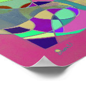 Candlelight Abstract v2 Poster (Hoek)