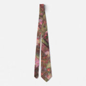 Candlelight Blocks – Abstract Metallic Stropdas (Achterkant)