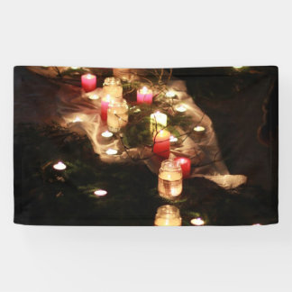 Candlelight Ceremony Evenementenbanner – Aanpasbaa Spandoek