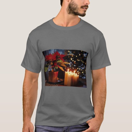 Candlelight Glow Art T-shirt (Voorkant)