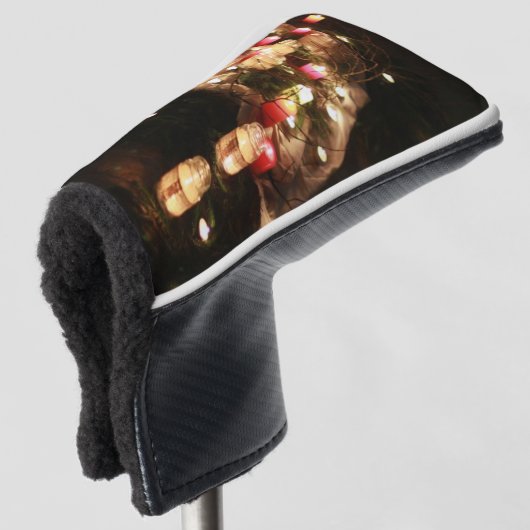 Candlelight Golf Head Cover – Customizable (3/4 voorkant)