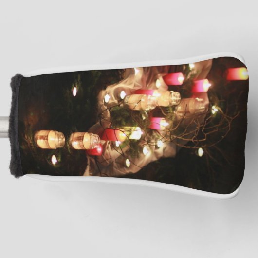 Candlelight Golf Head Cover – Customizable (Voorkant)