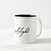 Candlelight Jazz #candlelightjazz CoffeeMug (11oz) Tweekleurige Koffiemok (Voorkant rechts)