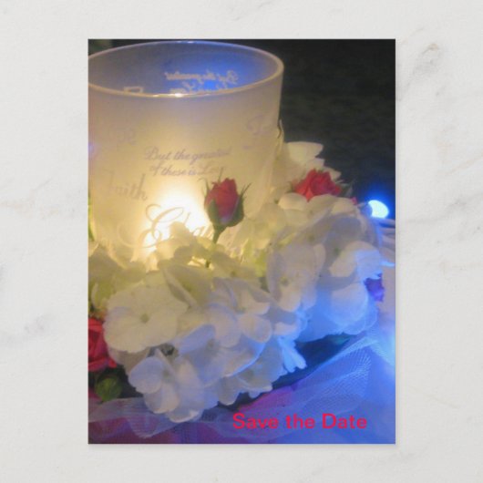 Candlelight Memories Briefkaart (Voorkant)