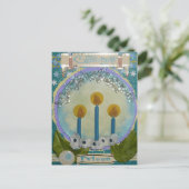Candlelight Moon Briefkaart (Staand voorkant)