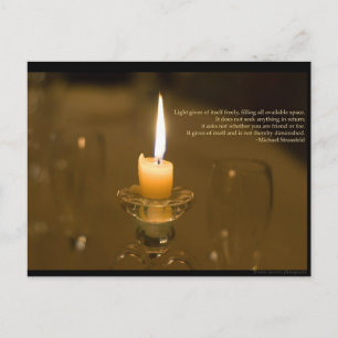 Candlelight Post Card Briefkaart