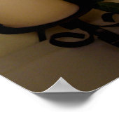 Candlelight Roos Poster (Hoek)