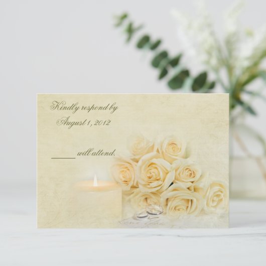 Candlelight RSVP (Staand voorkant)