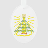 Candlelight Song List Ornament (voorkant)