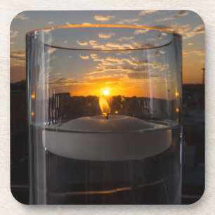 Candlelight Sunset Drankjes Onderzetter