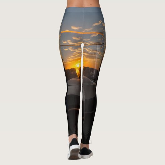 Candlelight Sunset Leggings (Achterkant)