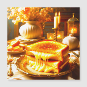 Candlelit Comfort Meal: Gegrilde Kaas Sandwich
