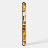 Candlelit Comfort Meal: Gegrilde Kaas Sandwich iPhone Hoesje (Rechterkant)