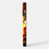 Candlelit Comfort Meal: Gegrilde Kaas Sandwich iPhone Hoesje (Linkerkant)