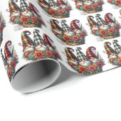 Candlelit Gnome Christmas Glow Cadeaupapier (Rol Hoek)