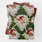 Candlelit Joy  Sinterklaas Inpakpapier Vel (In situ)