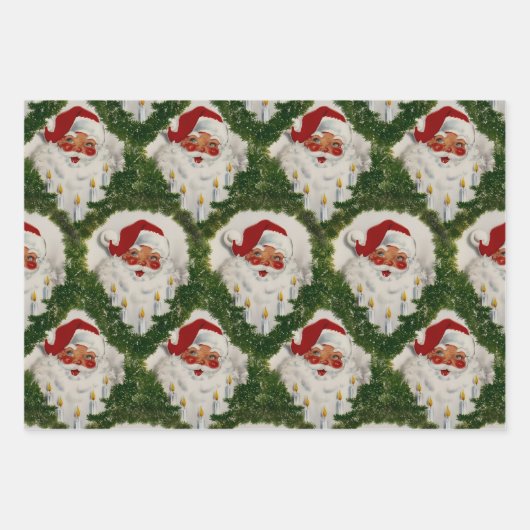 Candlelit Joy  Sinterklaas Inpakpapier Vel (Voorkant)